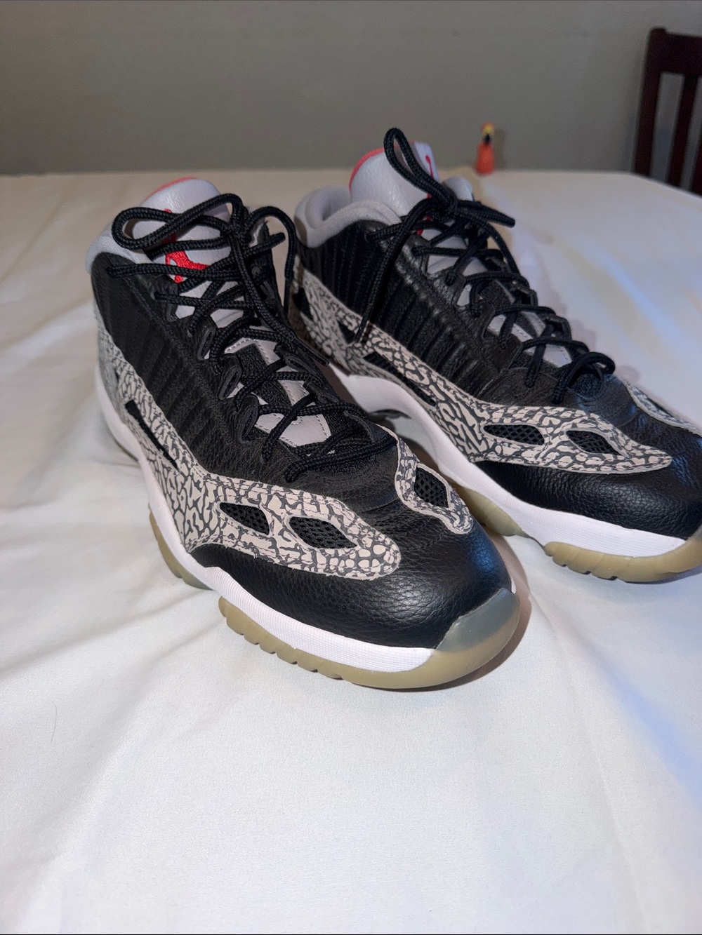 Nike Air Jordan 11 Retro Low IE "Black Cement" 2020 Men’s Size 12 919712-006